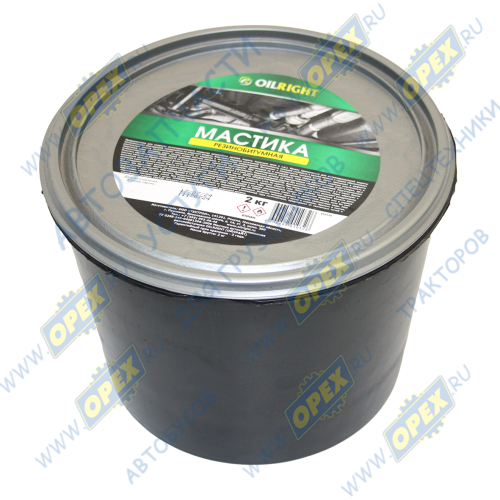 6101 Мастика; резинобитумная (ведро 2кг) Oil Right